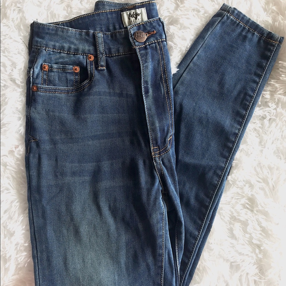 Aeropostale Tokyo Darling Medium Wash Jegging